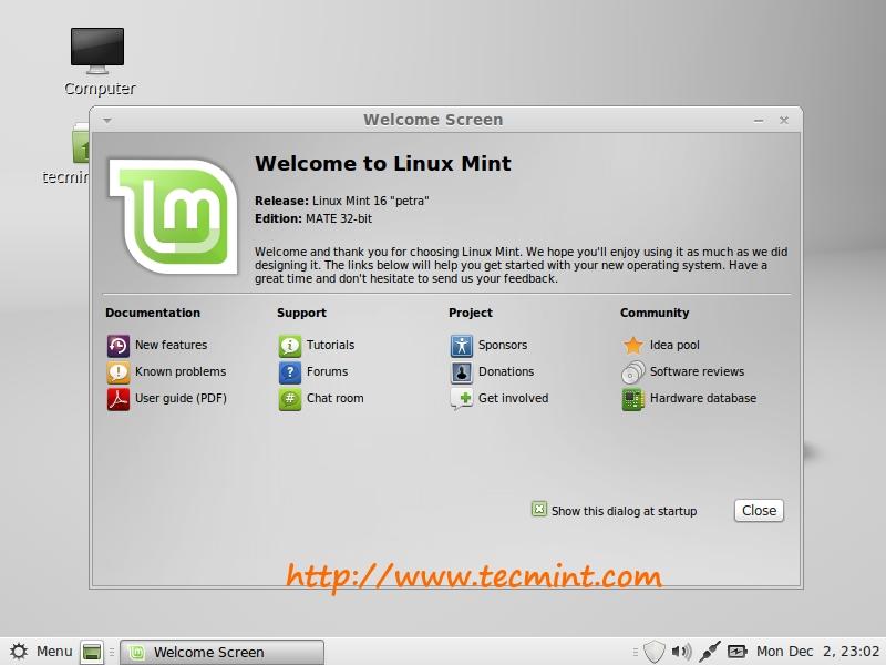  Linux Mint MATE 800x600