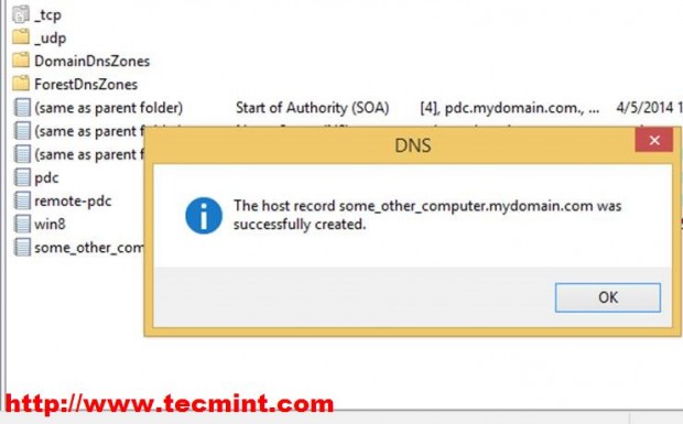 Host Created Successfully