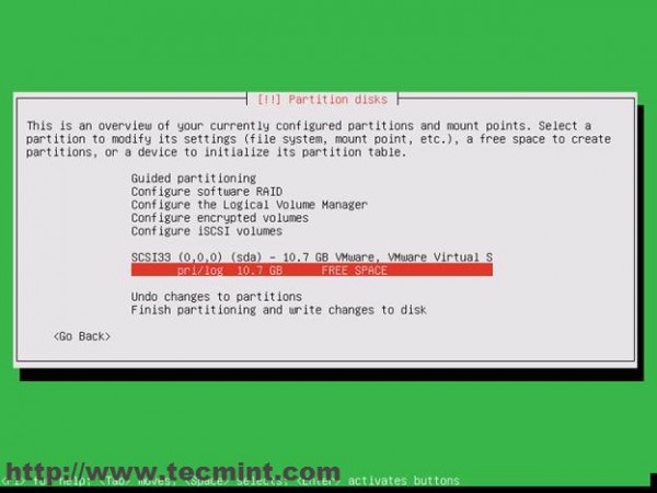 Configured Partitions