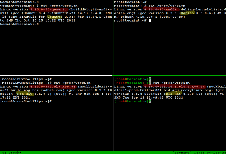 How To Check Linux Os Name Kernel Version And Information