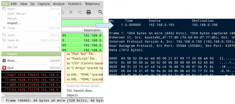 wireshark commands