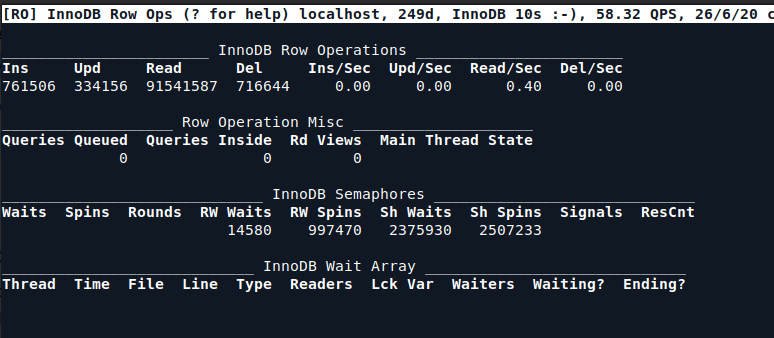 InnoDB Row Operations