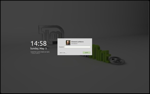 Linux Mint Screensaver