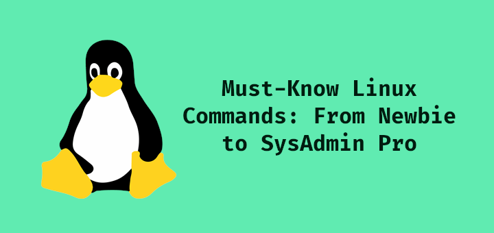 Linux Sysadmins Commands