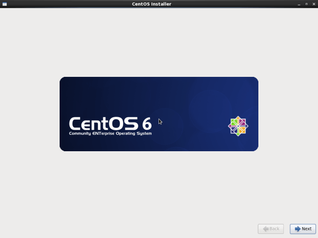 Installasjonsprogram For CentOS 6.10 