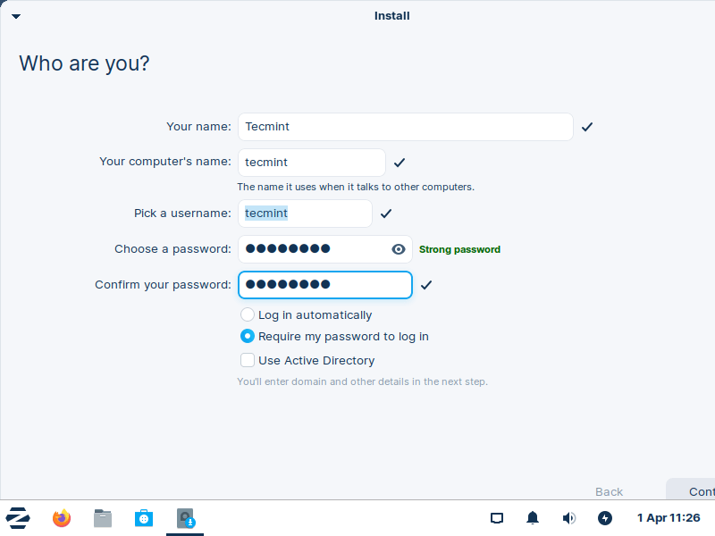 Utilisateur Du Système D'Exploitation Zorin