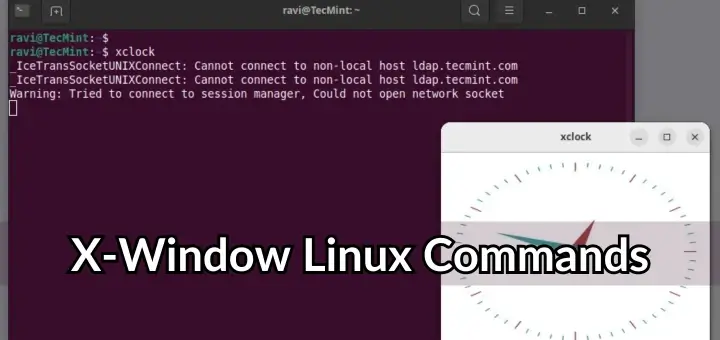 X Window Linux Commands