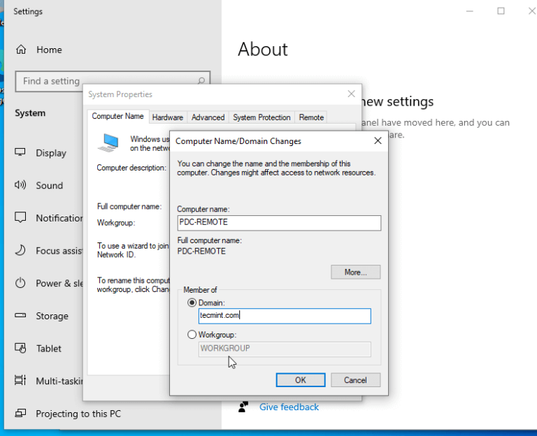 Install Zentyal and Add Windows to Primary Domain Controller