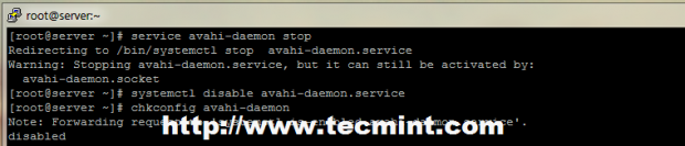 Ubuntu avahi daemon отключить