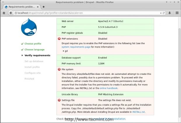 drupal 9 server requirements