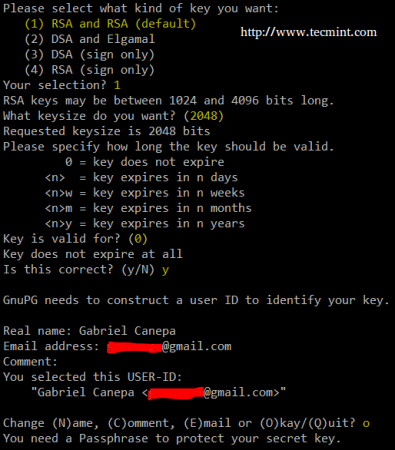 Generate gpg key for github windows 7