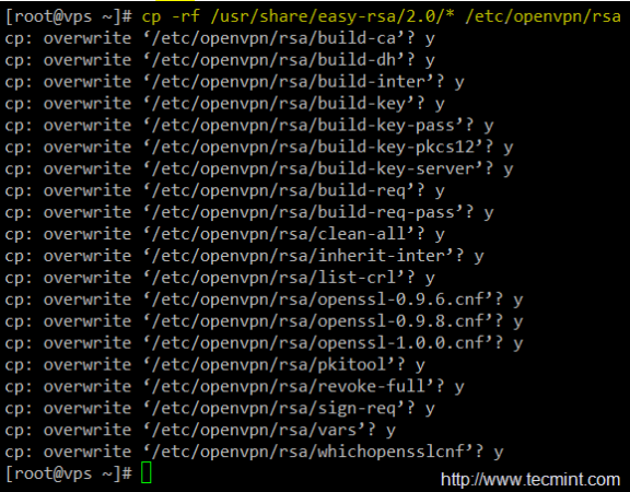 key generate rsa 7 centos 7 to Configure Server Linux OpenVPN RHEL/CentOS and with How Windows in Install and Clients