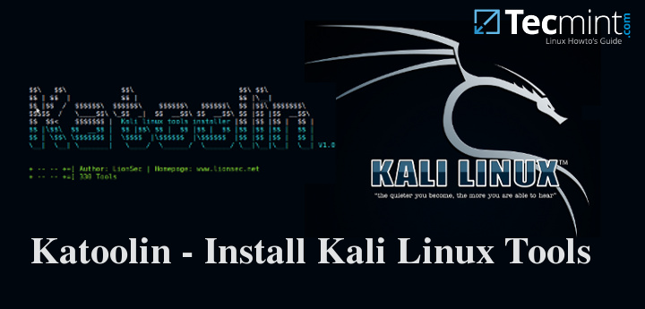 How To Auto Install All Kali Linux Tools Using Katoolin On Debian Ubuntu