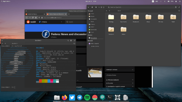 Fedora Workstation Linux
