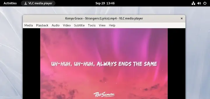 Kenya Grace - Strangers (lyrics video) 