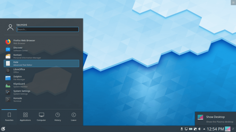 How To Install KDE Plasma 5.17 In Ubuntu, Linux Mint, Fedora And OpenSUSE