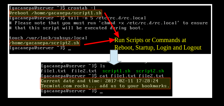 How To Auto Execute Commands Scripts During Reboot Or Startup