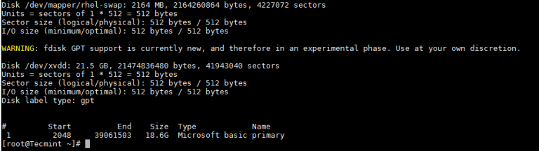 Debian fdisk команда не найдена