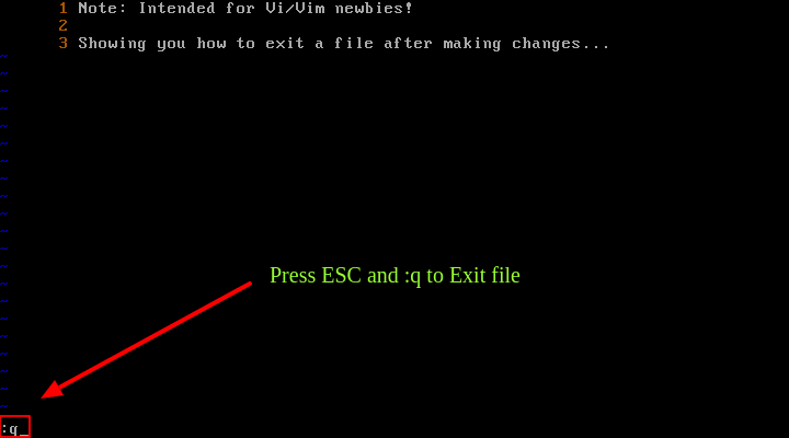 How To Exit A File In Vi Vim Editor In Linux News