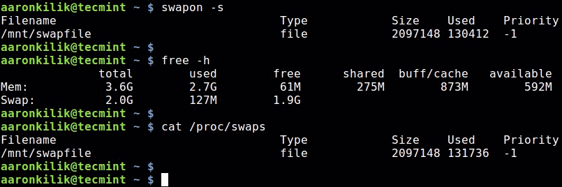 found a swap file by the name .swp