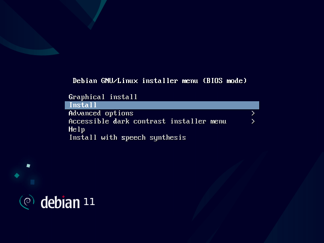 How To Install Debian 11 Bullseye Server Using Net Install