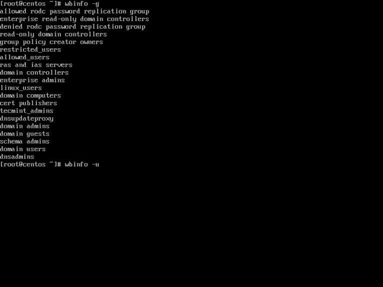 Integrate CentOS 7 to Samba4 AD from Commandline - Part 14