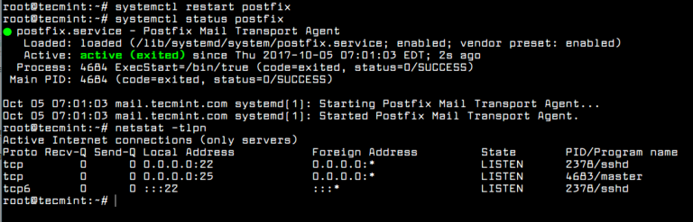 Install a Complete Mail Server with Postfix and Webmail in Debian 9