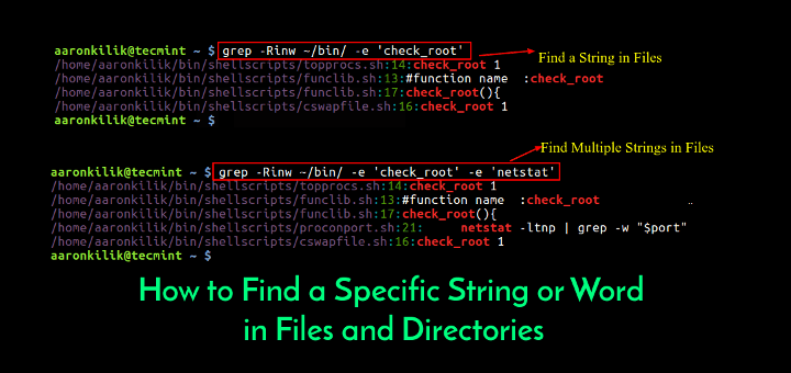 News And Report Daily How To Find A Specific String Or Word In Files 