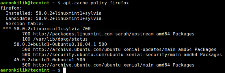 how to install older versions of firefox on ubuntu