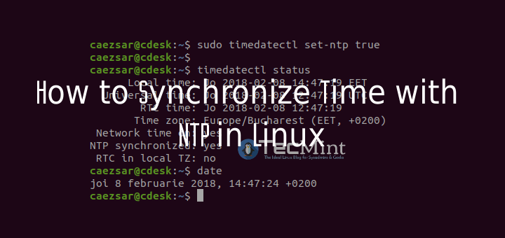 How to Install Chrony NTP to Synchronize Time in