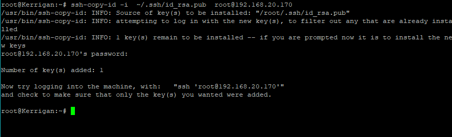 ssh copy id with yes and password