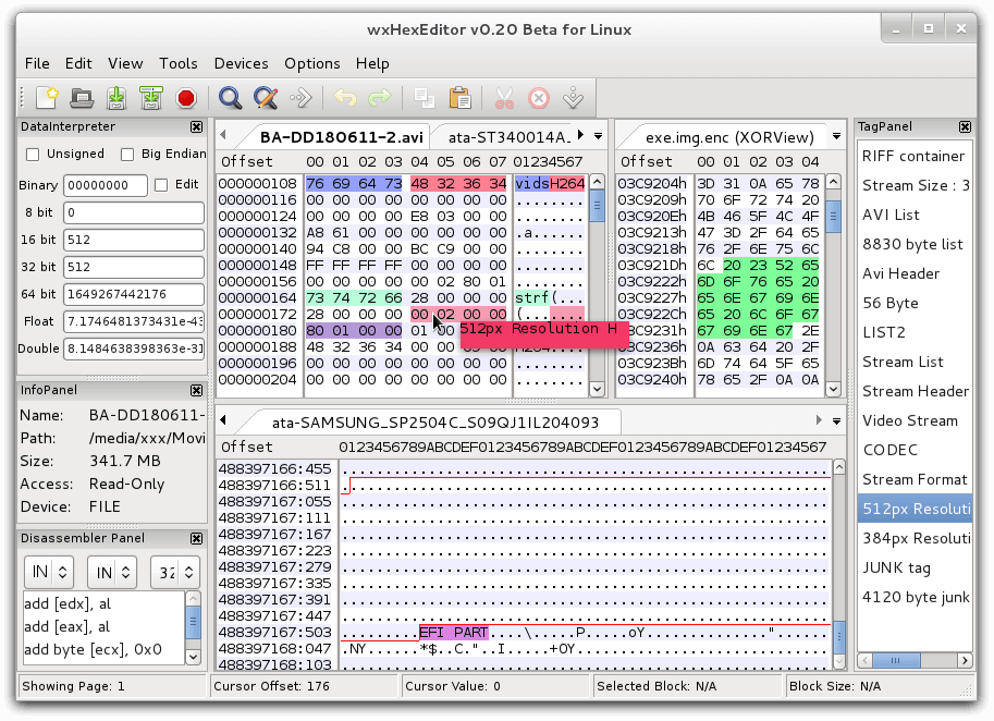 how to use hex workshop hex editor