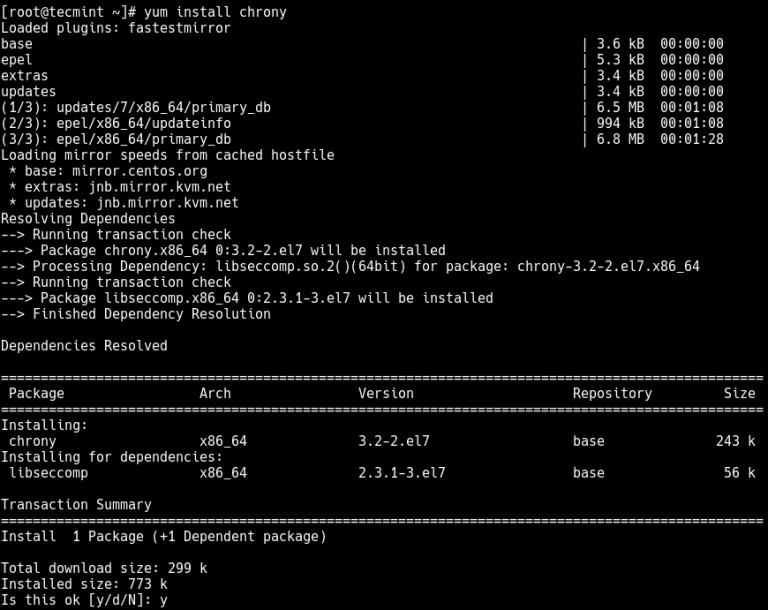 How to Install NTP in RHEL 8