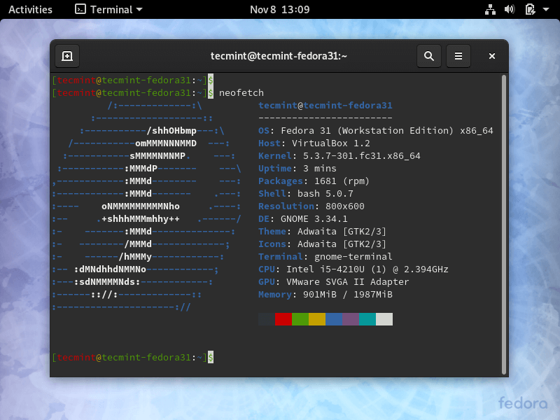 Distribución Linux Fedora