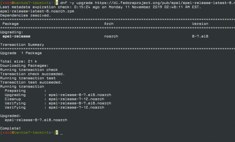 Проблема conflicting requests centos