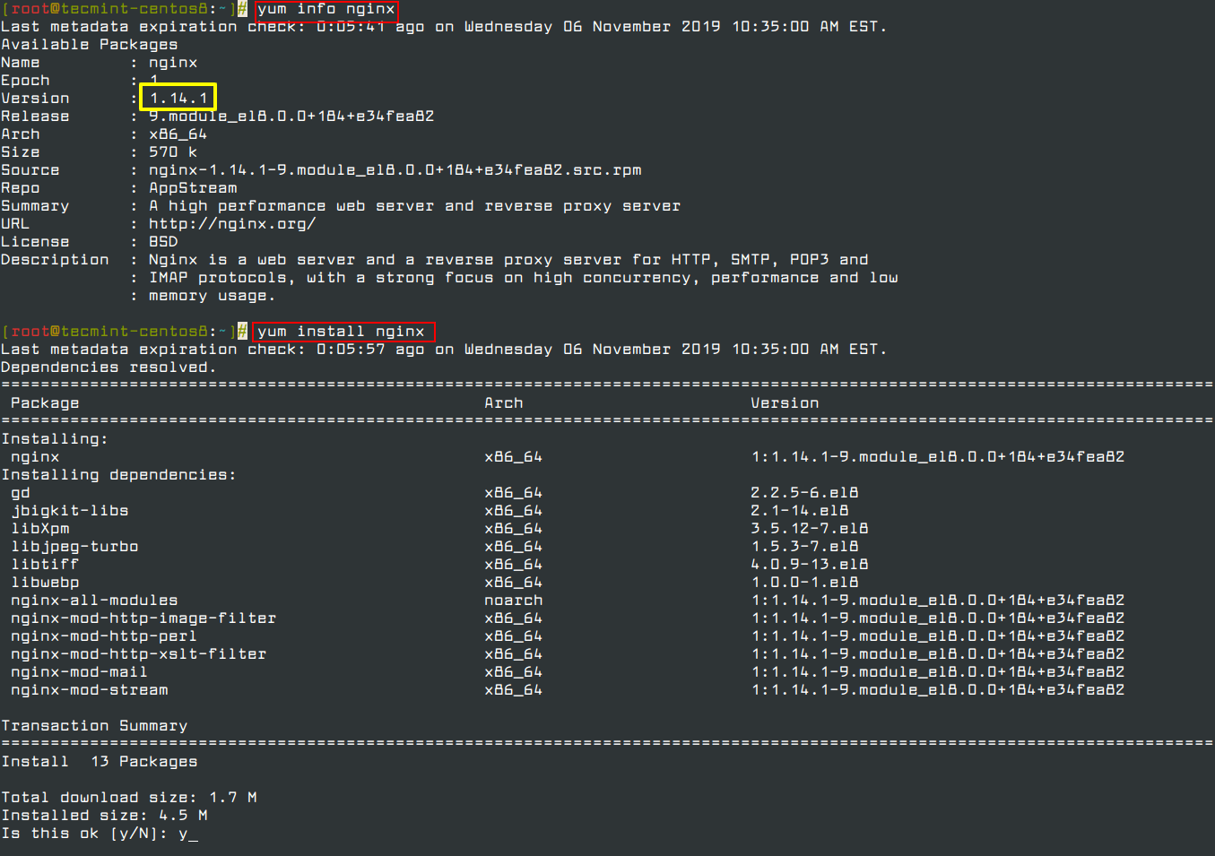 How To Install Nginx On CentOS 8