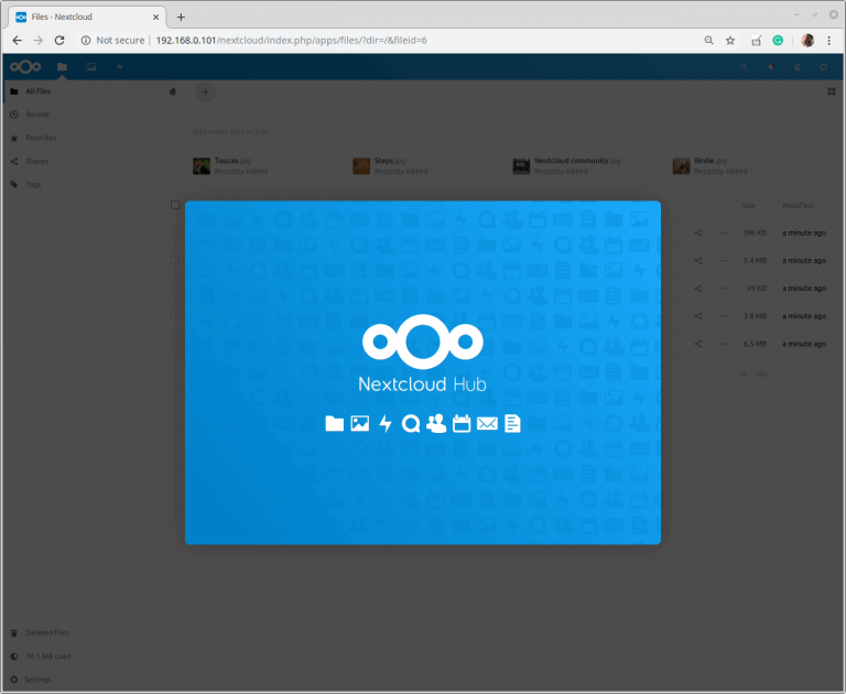 Настройка nextcloud ubuntu server