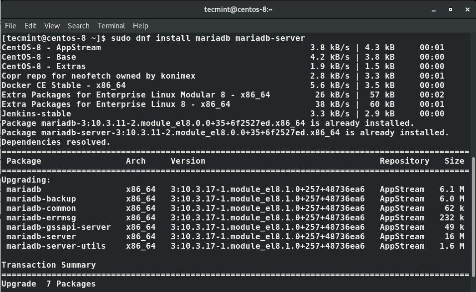 How To Install LAMP Server On CentOS 8