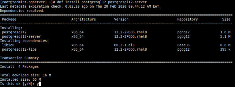 How To Install Postgresql 12 On Centos 8 Rhel Benisnous Vrogue