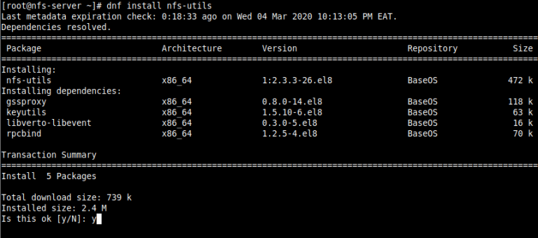 how-to-set-up-nfs-server-and-client-on-centos-8