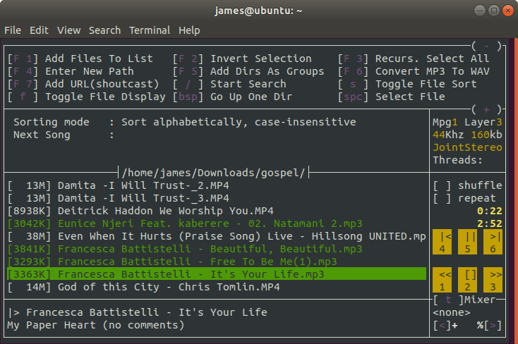 linux command line mp3 normalizer