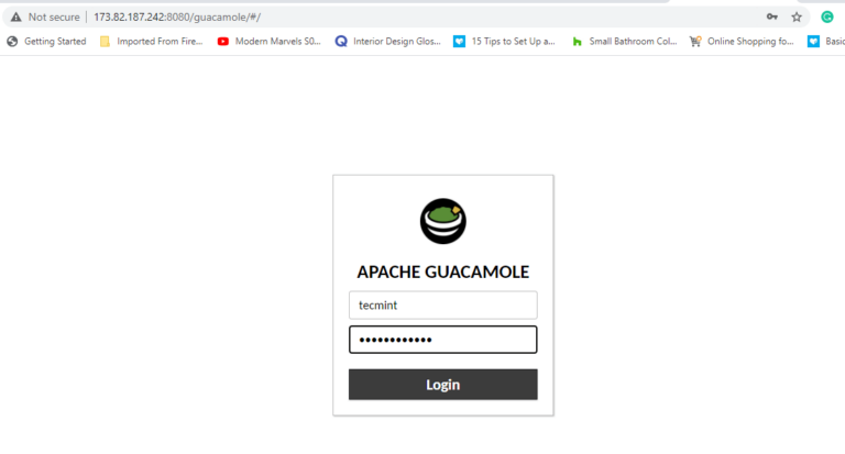 Apache guacamole настройка ubuntu