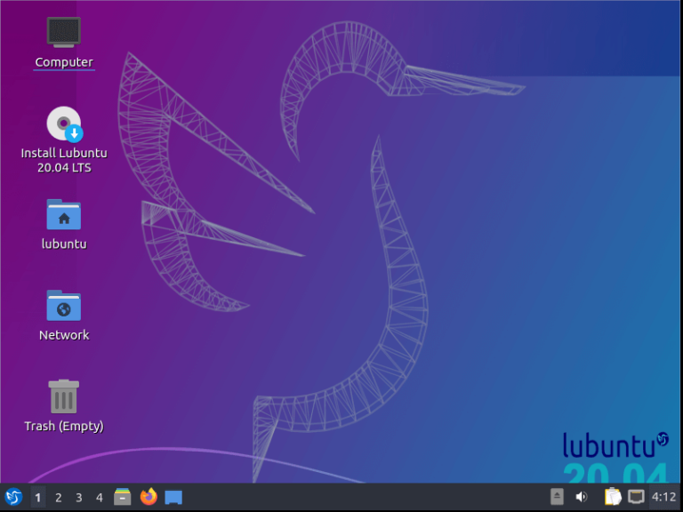 Install Lubuntu 20.04 - A Lightweight Linux Desktop Environment