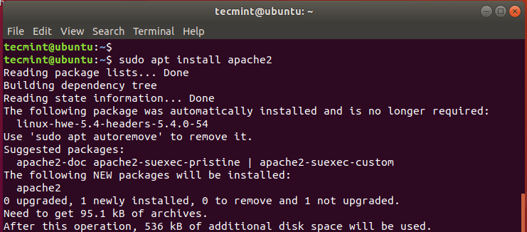 How To Install Apache Cassandra On Ubuntu 20 04 Linuxize Installing And Setting Virtual Hosts 