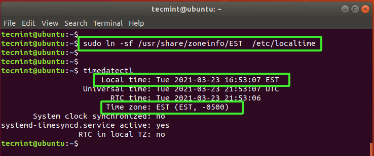 LFCA: Learn Manage Time Date in Linux 6