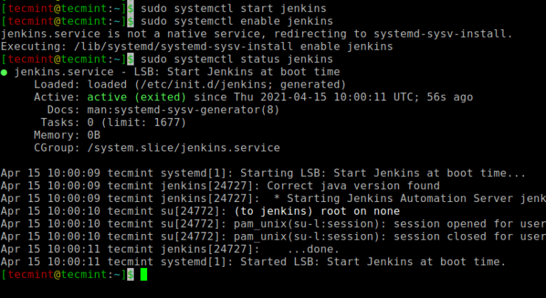 Jenkins ubuntu изменить порт