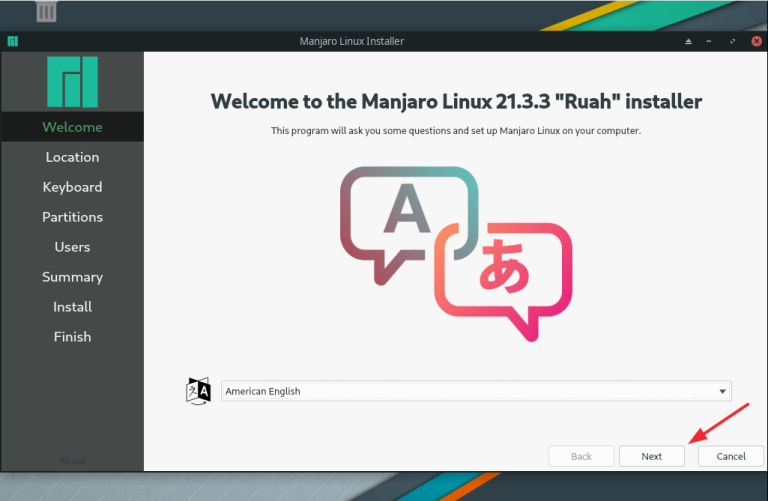 Installation Of Manjaro 21 Xfce Edition Desktop 8741