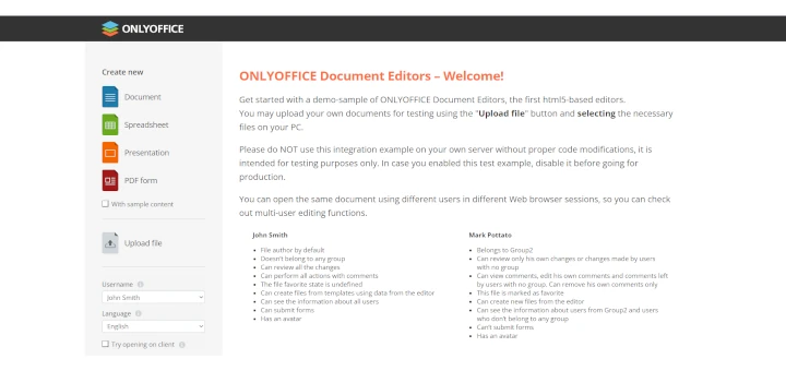 Edit PDF Files on Linux with ONLYOFFICE Docs