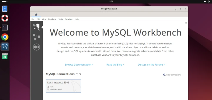 Install MySQL Workbench on Ubuntu