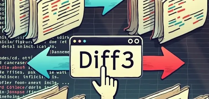 diff3 command in linux